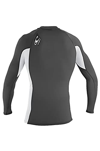 Image of O'Neill Youth Premium Skins Long Sleeve Rashguard, UPF 50+ Sun and Rash Protection, Buttery Soft Tight Fit