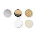 Produktbild Rayher Hobby Konfetti, 2 cm ø, 30 g, Silber/Gold/Creme/Weiß, Seidenpapier und Gold-/Silberfolie, Partydeko, Tischdeko, Confetti, Füllung für Bubble Ballons, 87099000