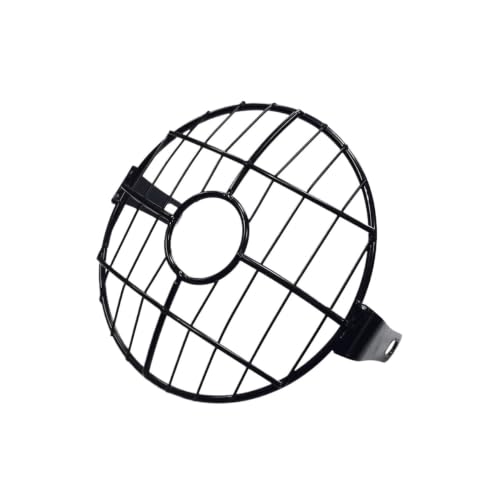 Protection phare moto grille antichoc 6.5 pouces contre les bris de phare avant