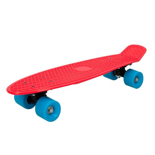 COLORBABY CB Riders, Monopatín con ruedas PVC 55 cm - Rojo (75830)