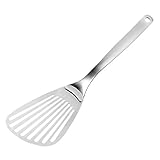 Materiales de acero inoxidable de buena calidad, sin deformación, de uso duradero. Diseño curvo entre el mango y la pala, que es fácil de operar y ahorra mano de obra. Tiene un diseño simple, pero muy práctico en uso, brindándole mucha comodidad. El ...