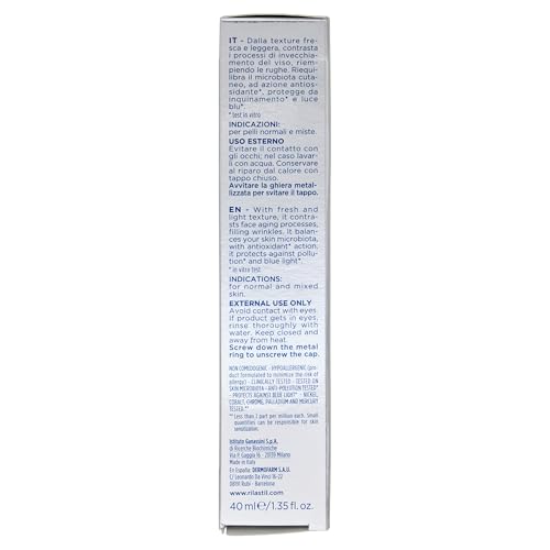 Rilastil Multirepair Gel Crema Viso Antirughe Riparatore, Idratante Ed Elasticizzante Con Vitamina F Per Pelli Normali E Miste, Confezione Da 40 Ml - 5