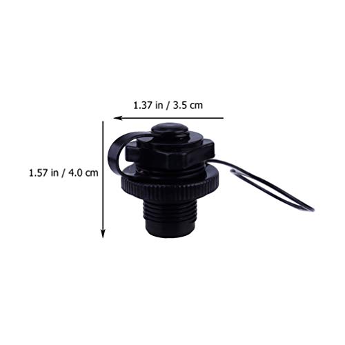 CLISPEED Válvula De Ar De Caiaque Válvulas De Ar De Barcos De Borracha Adaptador De Válvula De Ar Pa