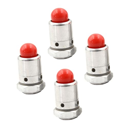 4 Piezas Válvulas de Vapor para Olla a Presión Reemplazo Alta Fiabilidad Seguridad Limitadoras de Presión para Ollas Eléctricas y de Estufa miniatura 1