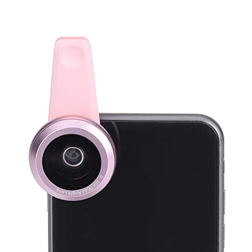 Phone Lens, Phone Camera Lens 3-in-1 0.36X Wide-angle 15X Macro for Live Selfie, Phone Lens Kit Set 9-speed LED Fill-in Light with 3 Color Temperatures Phone Lens Rechargable USB Power(#2)