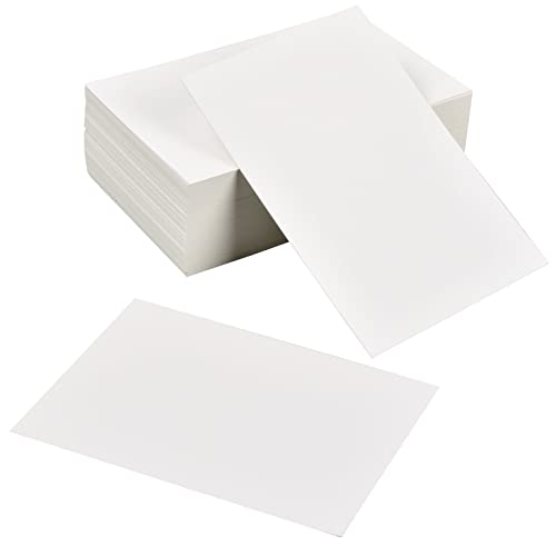 Lot De 120 Cartes Postales Vierges A6 Kraft Et Blanches - Papier 300g/m² Pour Créations Personnalisées