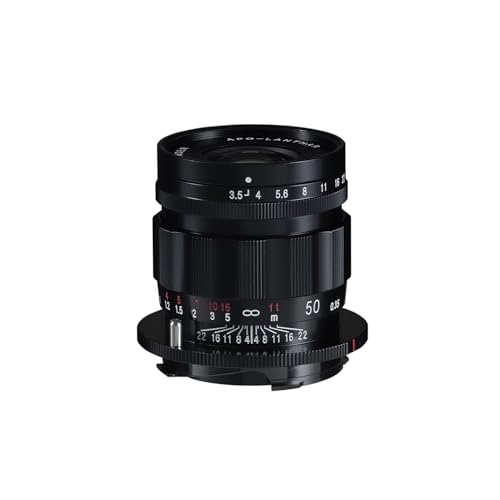Voigtlander �t�H�N�g�����_�[ APO-LANTHAR 50mm F3.5 VM Type II �u���b�N�y�C���g �P�œ_ �W�������Y �}�j���A���t�H�[�J�X ���C�J M�}�E���g�݊� ���������Y