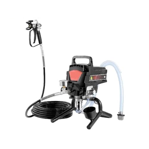 xixiLENLEN Máquina de pulverización de pintura, 750 W, 950 W, pulverizador de pintura sin aire, 3000 PSI, pulverizador eléctrico sin aire de alta eficiencia para interiores del hogar, 750 W con
