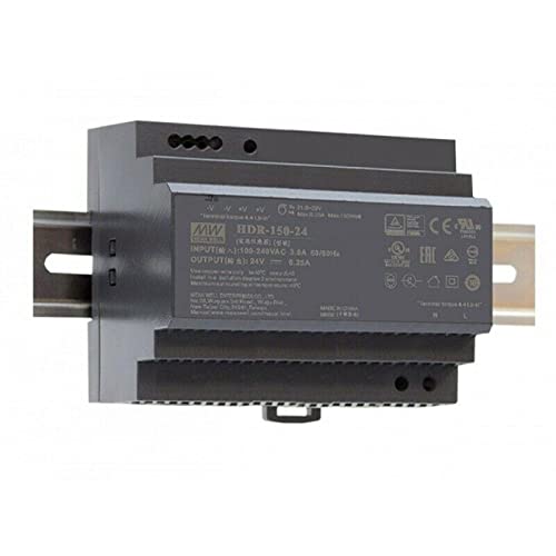 Meanwell HDR-150-24 150 W 24 V 6 25 A DIN-Schienen-Netzteil DIN-Schiene