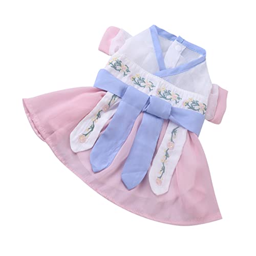 Vestido tradicional chino para perro talla M