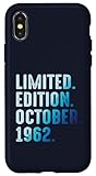 Photo Gallery ottobre 1962 anno 1962 retro 1962 vintage edizione limitata custodia per iphone x/xs Photo Gallery ottobre 1962 anno 1962 retro 1962 vintage edizione limitata custodia per iphone x/xs
