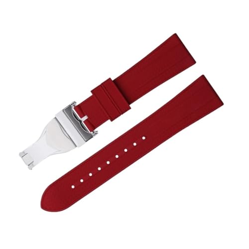 Bracelet de montre 22mm fluororubber pour le sport et le quotidien