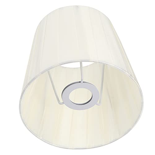 Lurrose Vintage Decor Wall Lamp Lampshade Cloth Lampshade Clip On Bulb Lamp Shade Classic Modern Medium Lamp Cover For Floor Table Bedside Lamp (Beige) Hanging Lamp Lampshade Lamp Shades #TOP30