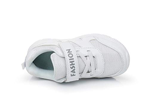 Boy's Girl's School Uniform Sport Sneaker Breathable Mesh Athletic Running Shoes (Toddler/Little Kid/Big Kid)4