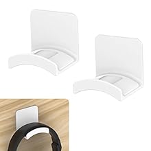🎧【High-quality Material】The headphone holder is made of TPU, which is more robust and durable; the improved non-slip pads and the raised part of the stand and can prevent your headphones or controllers from suddenly falling or wobbling. 🎧【Wide Compat...