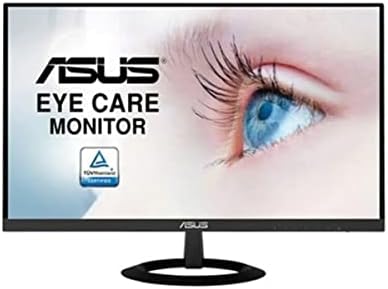 ASUS VZ249HE 24" (23.8") Monitor, FHD, 1920 x 1080, IPS, Design Ultra-Slim, HDMI, D-Sub, Flicker Free, Filtro Luce Blu, Certificazione TUV