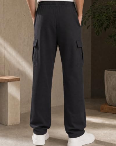 Image of Nobero Joggers for Men | Oversized Fit | Elasticated Waist with Drawcord | Soft & Breathable Fabric | Loose Track Pants | Casual & Streetwear