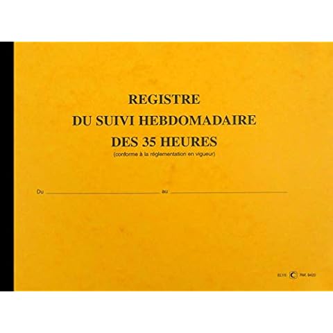 REG. SUIVI HEBDO ELVE Cover