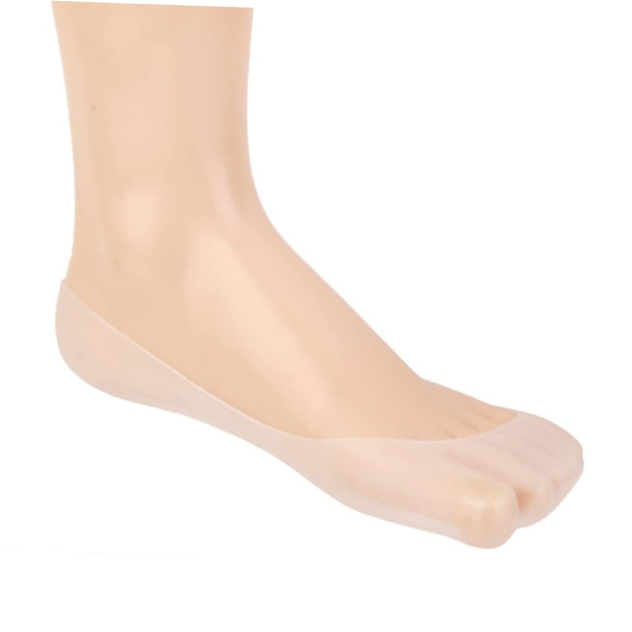 FOMIYES 3pcs Pair Foot Crack Pad Socks Silicone Gel Socks for Foot Care Heel Pads for Shoes Reusable and Washable (EU 34-37/us 4-6.5/UK 2-4)