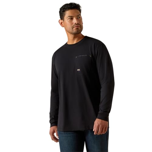 Ariat Mens Rebar Workman Graveyard T-Shirt