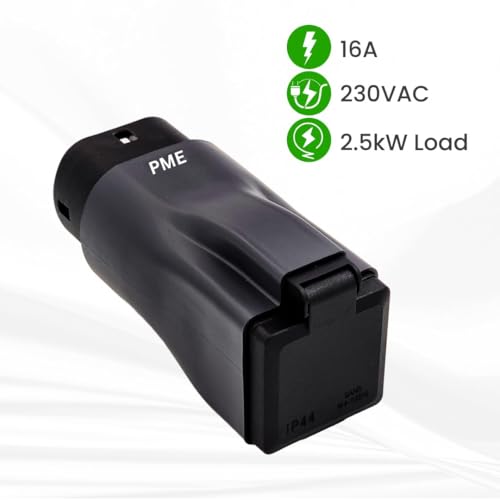 Image of PME V2L Vehicle-to-Load Adapter for MG Windsor Essence Pro & MG Cyberster EV - 2.5kW Portable Power Output | 16A Waterproof Socket