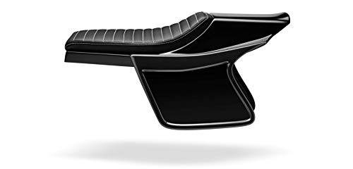 Asiento Flat Track D-Racer Negro universal para motos de estilo retro