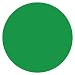 DayMark 112242 MoveMark Blank Solid Circle Removable Label, 3/4" Diameter, Green (Roll of 2000)