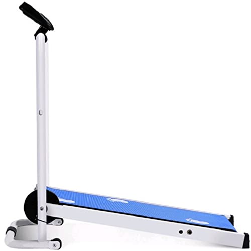 Image of Indoor Treadmill Home Folding Walking Machine Folding Treadmill Silent Folding Treadmill Fitness Equipment (White)