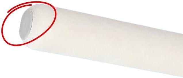 18" Woven Shed-Resistant Roller – 3/8" Nap with End Caps for Epoxy & Urethane, Sealer & Floor Coatings Pack of 12
