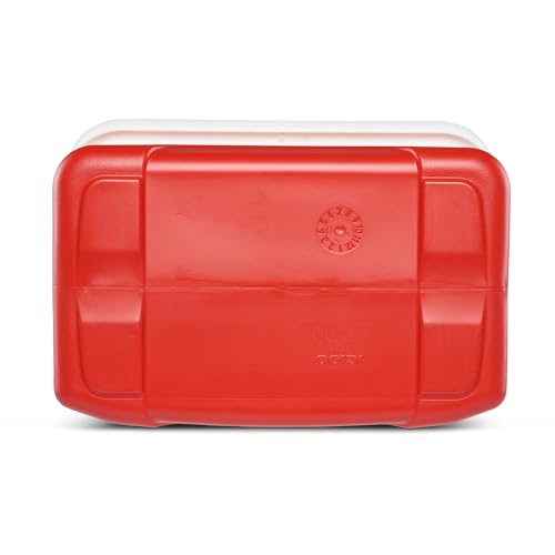 Image of Igloos Cooler Hard-Sided Ice Chest, Insulated Portable Cooler, Heavy-Duty, Leak-Resistant Lid, Lightweight Ergonomic Handle