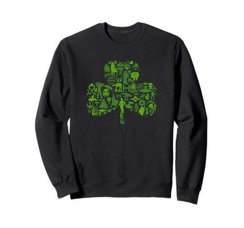 Sweat Star Wars vert pour vos soirées de printemps entre amis et moments détente
