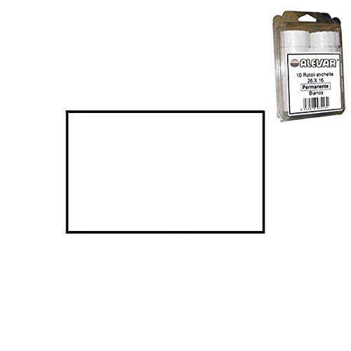 Alevar 269/RETTBLP Rolls Labels for Pricers, White