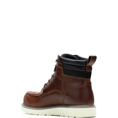 Image of Wolverine Men's Trade Wedge 6 inch Moc Toe Steel Toe Construction Boot