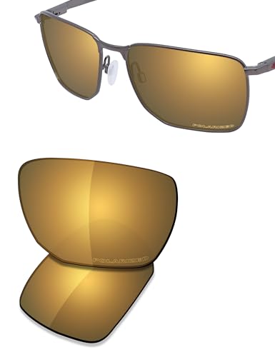 Image of SAUCER Premium Replacement Lenses & Rubber Kits for Oakley Ejector OO4142 | UV400 Protection, Anti-Scratch, Precise Fit
