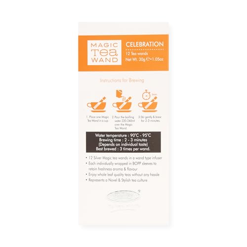 Té negro con sabor a frutas 12 varitas desechables miniatura 5