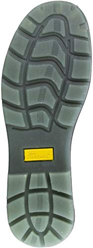 Thorogood Thoro-Flex 6” Slip On Work Boots For Men - Premium Leather With Comfort Footbed, Slip-Resistant Outsole, And Scuff-Free Translucent Bottom; Eh Rated, Black/Trail Crazyhorse - 10.5 M Us #TOP3