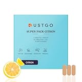 Détergent DUSTGO - Boîte de 15 Pastilles Citron | Détergent Multi-Surfaces pour Tapis, ...