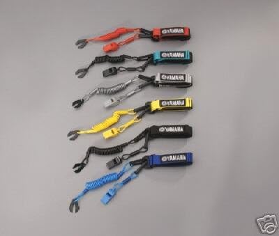 Lanyard Yamaha WaveRunner Pro con Silbato Azul miniatura 2
