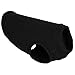 Gooby - Stretch Fleece Vest, Pullover Fleece Vest Jacket Sweater for Dogs, Black, Medium