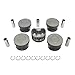 DNJ P3137 Piston Set Standard for 2007-2012 Chevrolet, GMC, Hummer, Isuzu Canyon, Colorado, H3 3.7L L5 20V DOHC 3654cc