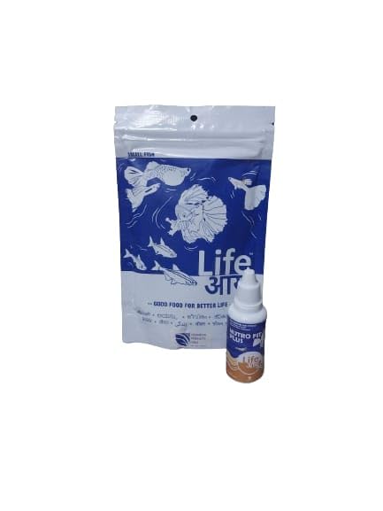 Life Aayu Pellet Fish Food for Freshwater Fishes (Small, Pack of 1) and Plus fit (20 ml) (B0CPHRZ826) Amazon Price History, Amazon Price Tracker