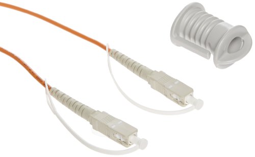 Fluke Networks NFK1-SMPLX-SC Simplex Multimode Test Reference Cords for SC Adapter, 62.5 µm, 1 m Cable Length (Set of 2), SC/SC