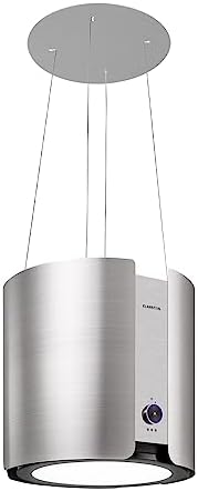 Cappa A Isola Klarstein Skyfall Smart | 402 M³/h | Controllo App E Manuale | Nero | Classe C - Foto 7