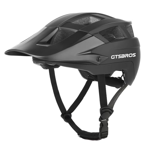 GTSBROS Mountain Bike Helmet for Adults - Adjustable Dual Shell