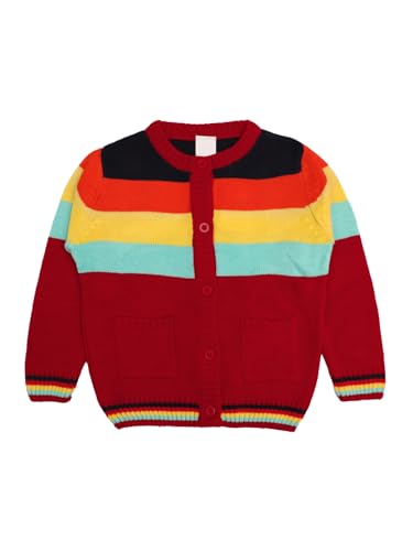 Image of CHKOKKO Boys Woolen Round Neck Sweaters Winter Sweatshirts