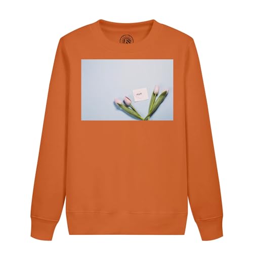 Sweat Tulipes Maman pour enfant en coton doux confortable