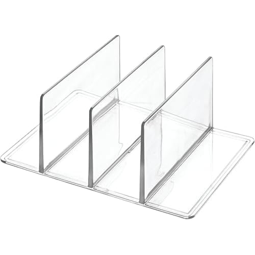 The Home Edit by iDesign, Séparateur pour cosmétiques en plastique recyclé moyen modèle