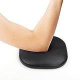 Deciniee Repose-Bras pour Ongles, Repose-Main en Cuir Résistant à l'Usure pour Ongles, Coussin Antidérapant pour Nail Art, Outil de Manucure Imperméable pour Salon de Coiffure Noir
