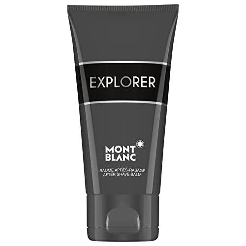 MONTBLANC Explorer After Shave Balm - Long Lasting Fragrance with notes of Sage, Sandalwood & Patchouli - Woody & Aromatic - 5.0 fl. oz.