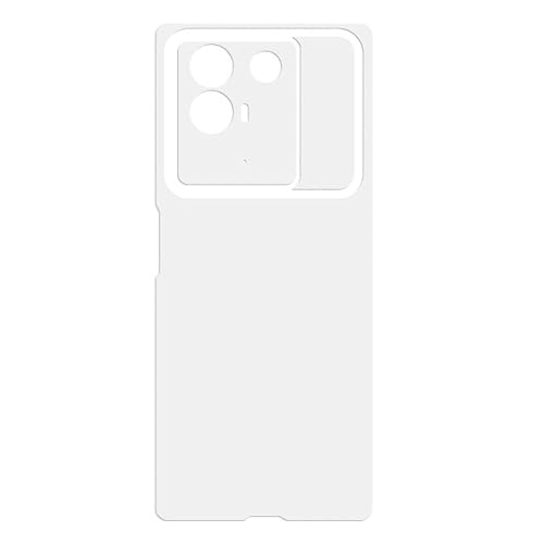 TRIPLE RIVER�EFor nubia Fold �w�ʕی�t�B���� �P�F �\���b�h�J���[ �}�b�g 2������ For ZTE �k�r�A �t�H�[���h A502ZT �Ή� �o�b�N�t�B���� �X�L���V�[�� �ی�X�e�b�J�[(�z���C�g)